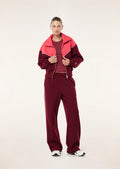 PE NATION - Triumph Jacket - Cabernet / Strawberry-Sweaters-PE Nation-6/XS-UPTOWN LOCAL