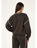 PE NATION - Retreat Sweater - Major Brown-Sweaters-PE Nation-6/XS-UPTOWN LOCAL