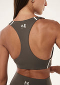 PE NATION - Dynamic Sports Bra - Major Brown-Activewear-PE Nation-6/XS-UPTOWN LOCAL