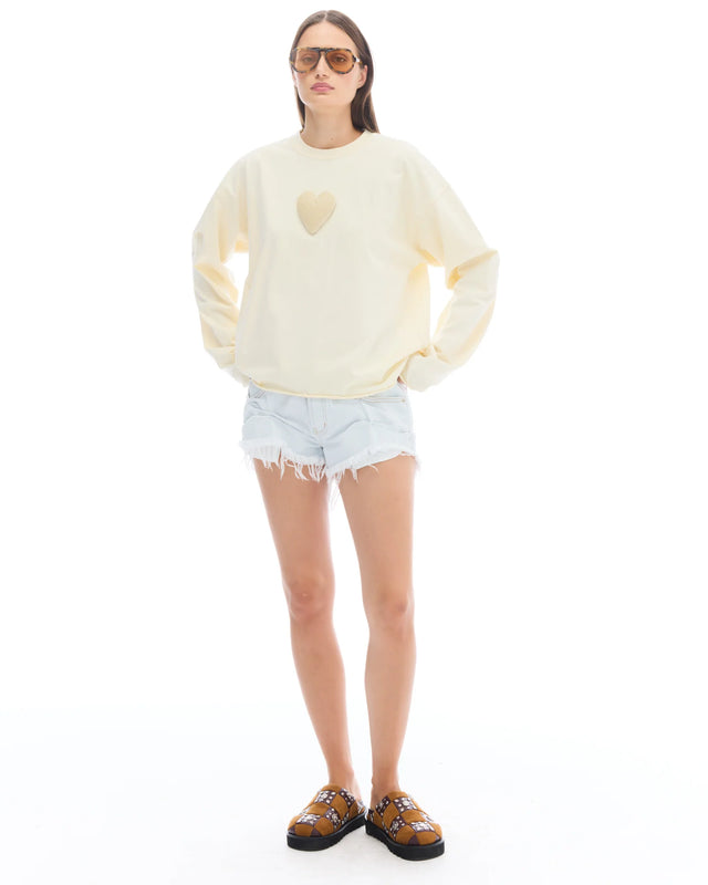 THE TALES - We Love Velvet Heart Long Sleeve Tee-T-Shirts-The Tales-XS-UPTOWN LOCAL