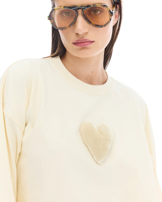 THE TALES - We Love Velvet Heart Long Sleeve Tee-T-Shirts-The Tales-XS-UPTOWN LOCAL