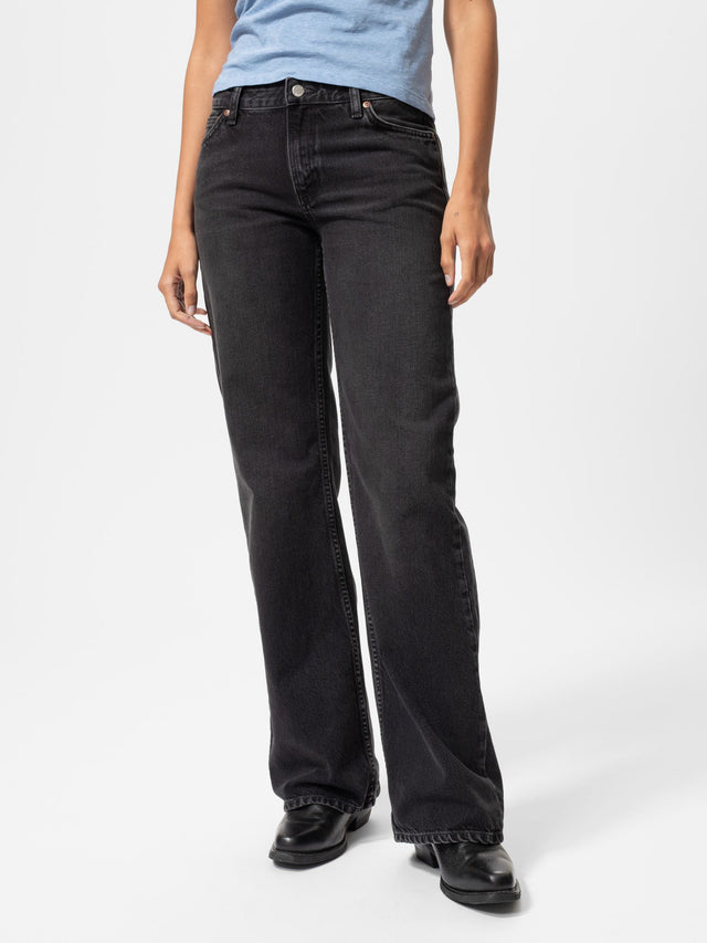 NUDIE JEANS - Wide Heidi - Slow Black-Denim-Nudie Jeans-24/30-UPTOWN LOCAL