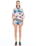 THE TALES - 05 Racer Football Jersey - Off White-Shirts & Tops-The Tales-XS-UPTOWN LOCAL