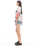 THE TALES - 05 Racer Football Jersey - Off White-Shirts & Tops-The Tales-XS-UPTOWN LOCAL