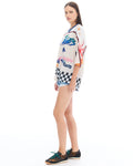 THE TALES - 05 Racer Football Jersey - Off White-Shirts & Tops-The Tales-XS-UPTOWN LOCAL