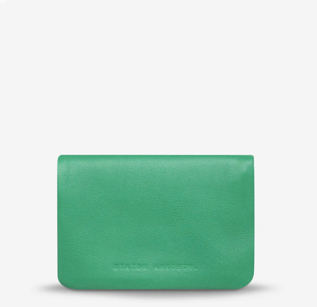 STATUS ANXIETY - Is Now Better - Emerald Nappa-Wallets-Status Anxiety-UPTOWN LOCAL