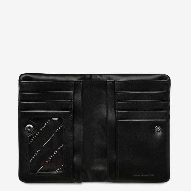 STATUS ANXIETY - Is Now Better - Black Nappa-Wallets-Status Anxiety-UPTOWN LOCAL
