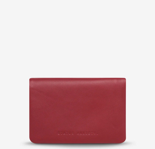 STATUS ANXIETY - Is Now Better - Rouge Nappa-Wallets-Status Anxiety-UPTOWN LOCAL