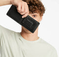 STATUS ANXIETY - Ethan Money Clip Wallet - Black-Wallets-Status Anxiety-UPTOWN LOCAL