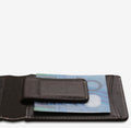 STATUS ANXIETY - Ethan Money Clip Wallet - Chocolate-Wallets-Status Anxiety-UPTOWN LOCAL