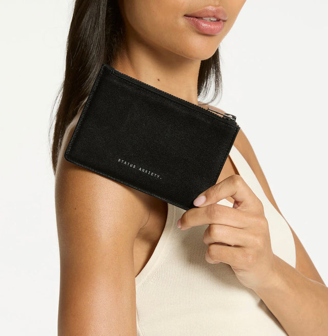 STATUS ANXIETY - Gone Again - Black Nappa-Wallets-Status Anxiety-UPTOWN LOCAL