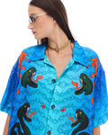 THE TALES - Snake Chain Oversized Shirt-Tops-The Tales-XS-UPTOWN LOCAL