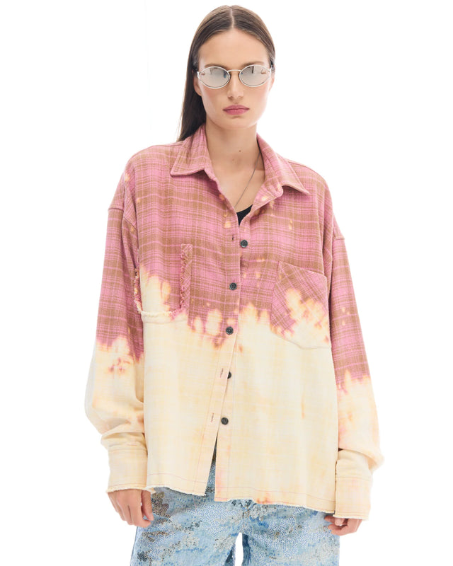 THE TALES - Acid Trip Flannel Shirt-Tops-The Tales-XS-UPTOWN LOCAL