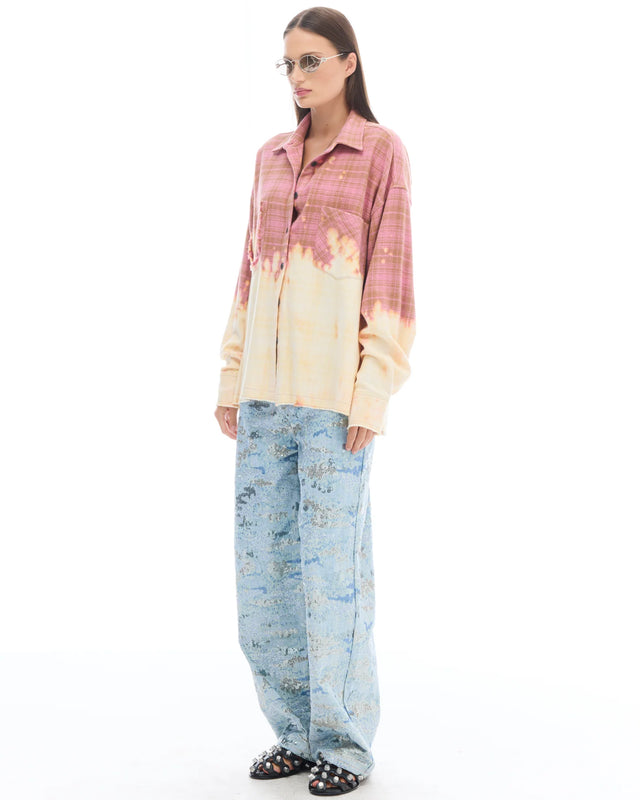 THE TALES - Acid Trip Flannel Shirt-Tops-The Tales-XS-UPTOWN LOCAL