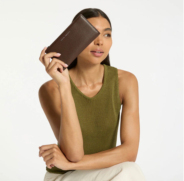 STATUS ANXIETY - Old Flame Wallet - Cocoa