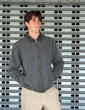 MR SIMPLE - Ben Vintage Garage Jacket - Vintage Black-Jackets-Mr. Simple-S-UPTOWN LOCAL