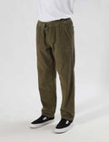 MR SIMPLE - Burbank Cord Pant - Army-Pants-Mr. Simple-S-UPTOWN LOCAL