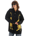 THE TALES - Crouching Tiger Long Sleeve - Black-Shirts & Tops-The Tales-XS-UPTOWN LOCAL