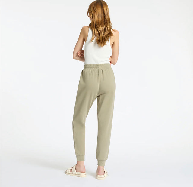 STATUS ANXIETY - As You Wake Track Pant - Washed Sage-Track Pants-Status Anxiety-S-UPTOWN LOCAL