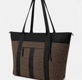 MR SIMPLE - Jasper Tote Large - Houndstooth-Bags-Mr. Simple-UPTOWN LOCAL