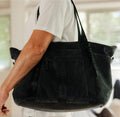 MR SIMPLE - Jasper Tote Large - Charcoal Cord-Bags-Mr. Simple-UPTOWN LOCAL