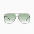 VALLEY - Rodeo - Transparent Sage w. Gold Metal / Light Green Gradient Lens-Sunglasses-Valley-UPTOWN LOCAL