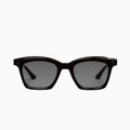 VALLEY - Hutch - Gloss Black w. Silver Metal Trim / Black Lens-Sunglasses-Valley-UPTOWN LOCAL
