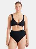HUNZA G - Nadine Bikini - Black-Swimwear-Hunza G-UPTOWN LOCAL