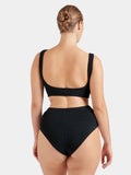 HUNZA G - Nadine Bikini - Black-Swimwear-Hunza G-UPTOWN LOCAL
