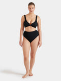HUNZA G - Nadine Bikini - Black-Swimwear-Hunza G-UPTOWN LOCAL