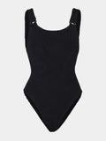 HUNZA G - Domino Swimsuit - Black-Swimwear-Hunza G-UPTOWN LOCAL