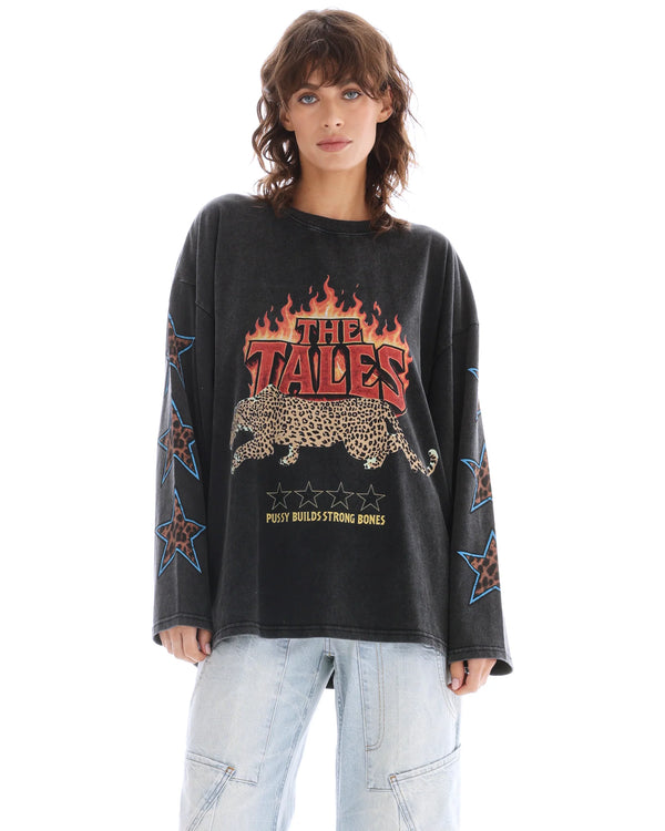 THE TALES - Keep It Coming Long Sleeve Tee-Shirts & Tops-The Tales-XS-UPTOWN LOCAL