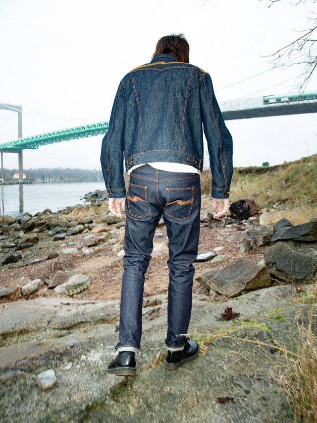 NUDIE JEANS - Lean Dean - Dry Japan Selvage-Denim-Nudie Jeans-30/30-UPTOWN LOCAL