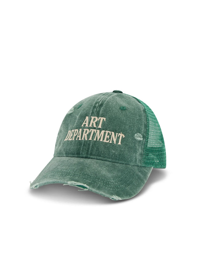THE TALES - Destroyed Art Department Trucker Cap - Green