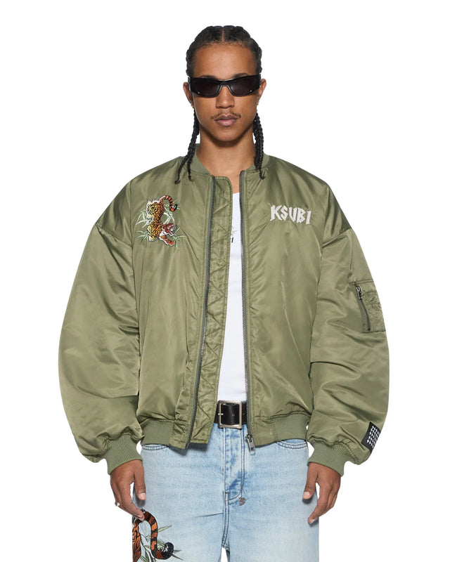 KSUBI - Stay Up 4 Eva Jacket - Jet Khaki-Jackets-Ksubi-S-UPTOWN LOCAL