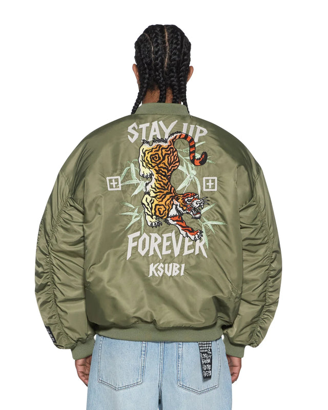 KSUBI - Stay Up 4 Eva Jacket - Jet Khaki-Jackets-Ksubi-S-UPTOWN LOCAL