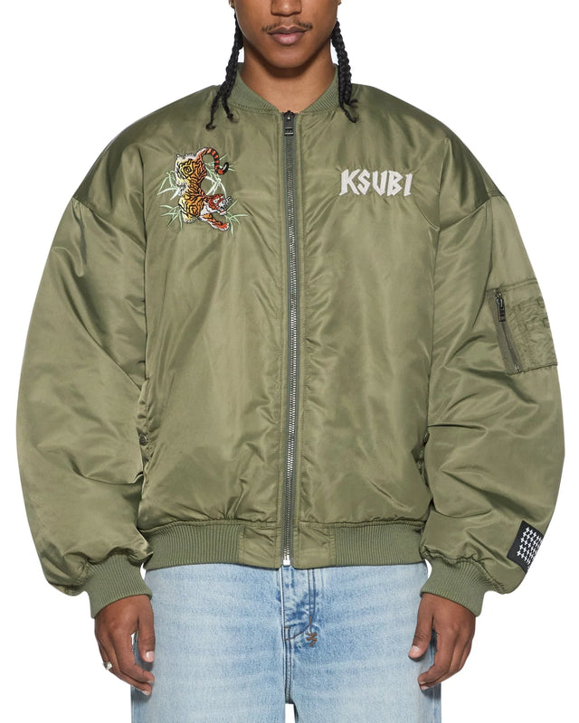 KSUBI - Stay Up 4 Eva Jacket - Jet Khaki-Jackets-Ksubi-S-UPTOWN LOCAL