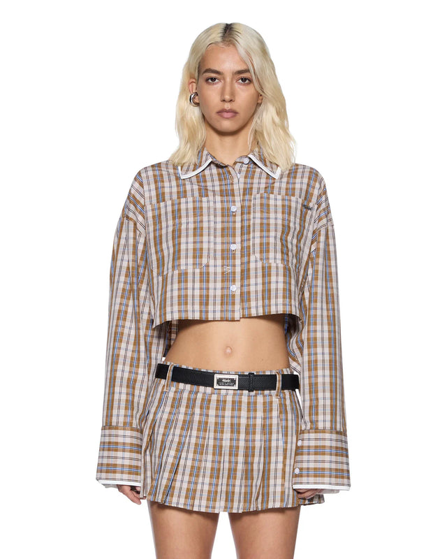 KSUBI - Balter Shirt - Tan Plaid