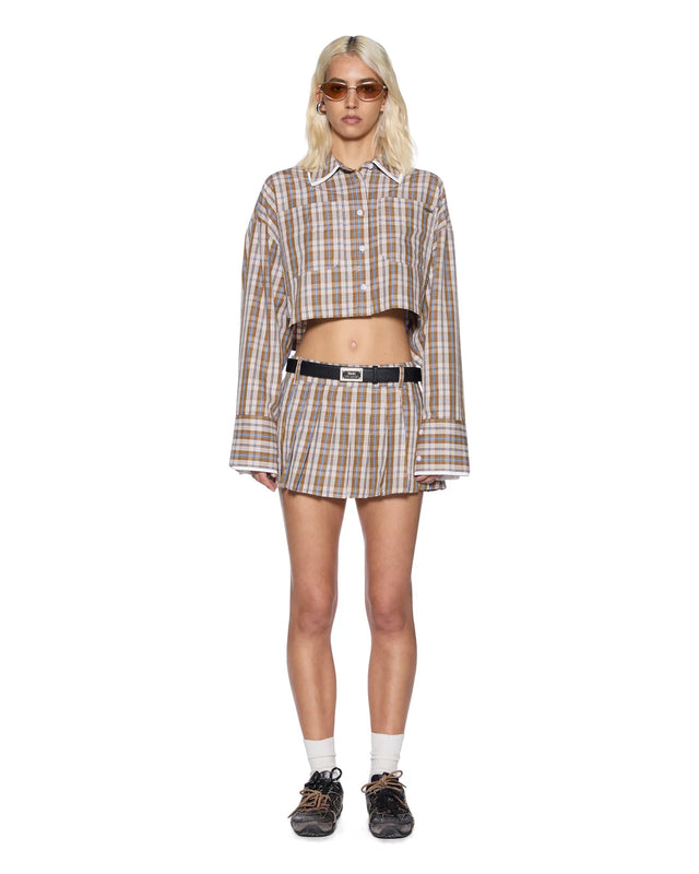 KSUBI - Balter Shirt - Tan Plaid