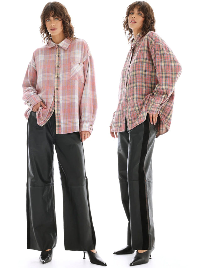 THE TALES - Reversible Flannel Shirt