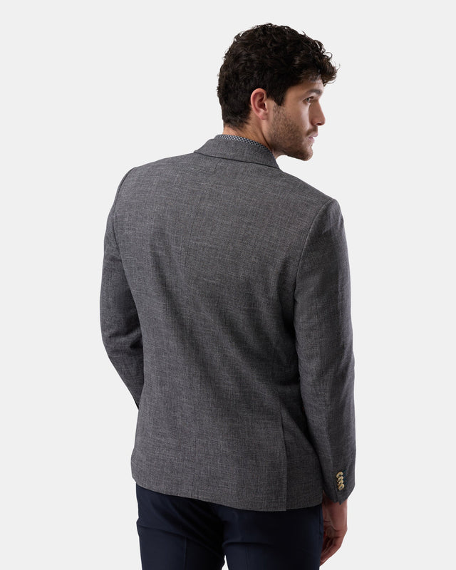 BROOKSFIELD - Fully Lined Blazer - Black / Charcoal