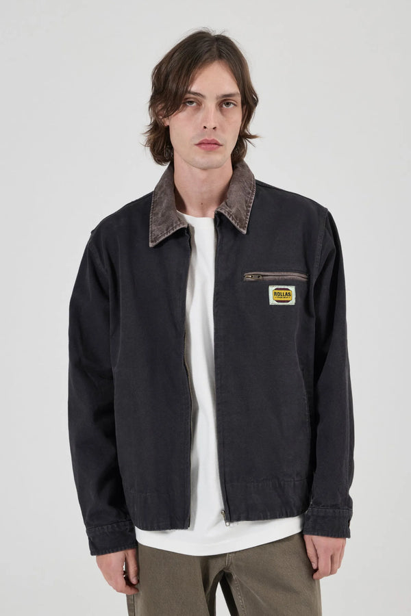 ROLLAS - Miner Jacket - Sulphur Black-Jackets-Rolla's-S-UPTOWN LOCAL