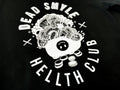 Hellth Club Oversized Crew - Black-Jumpers-Dead Smyle-XS-UPTOWN LOCAL