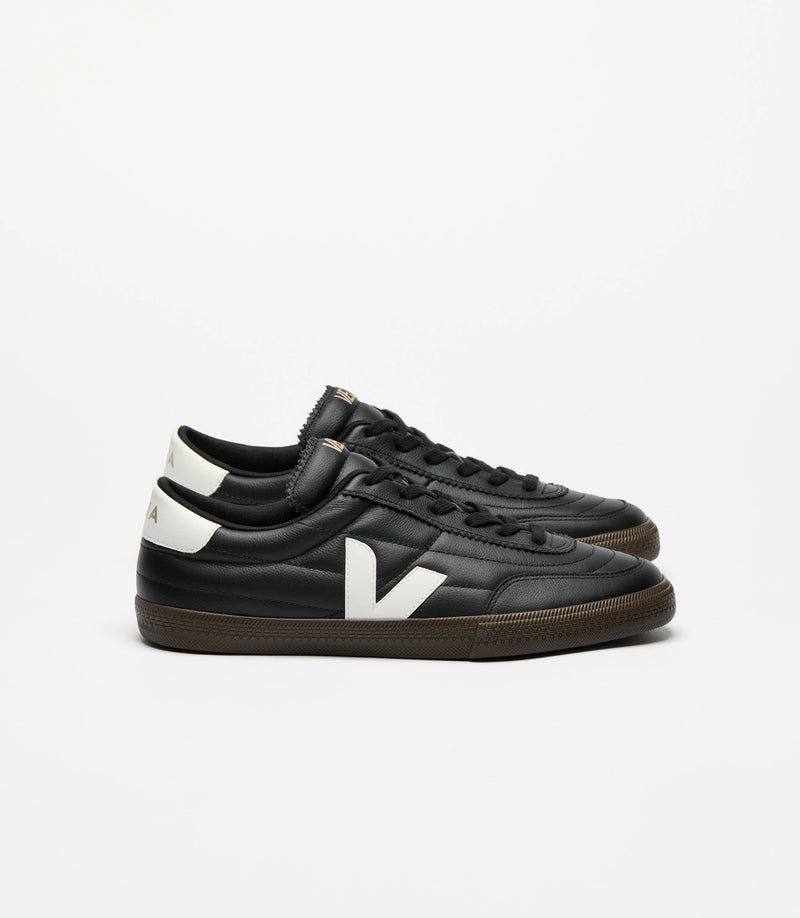 VEJA - Panenka Leather - Black White-Shoes-Veja-41-UPTOWN LOCAL