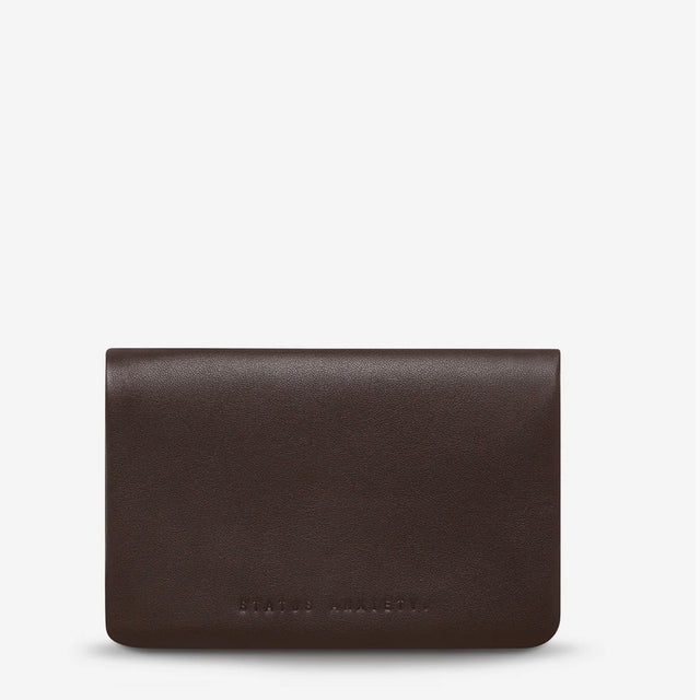 STATUS ANXIETY - Is Now Better - Cocoa Nappa-Wallets-Status Anxiety-UPTOWN LOCAL