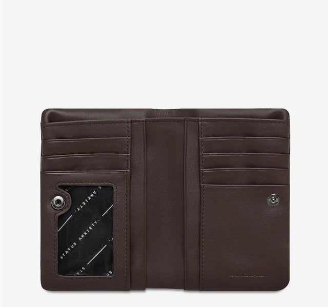STATUS ANXIETY - Is Now Better - Cocoa Nappa-Wallets-Status Anxiety-UPTOWN LOCAL
