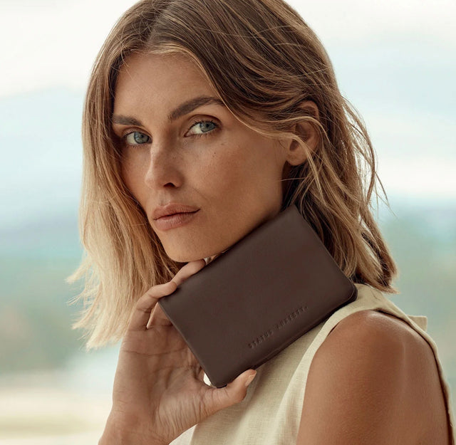 STATUS ANXIETY - Is Now Better - Cocoa Nappa-Wallets-Status Anxiety-UPTOWN LOCAL