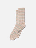 Chunky Sock Allover Stripe - Beigemelange-Socks-Nudie Jeans-UPTOWN LOCAL