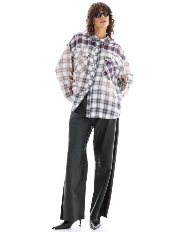 THE TALES - Patched Up Western Shirt