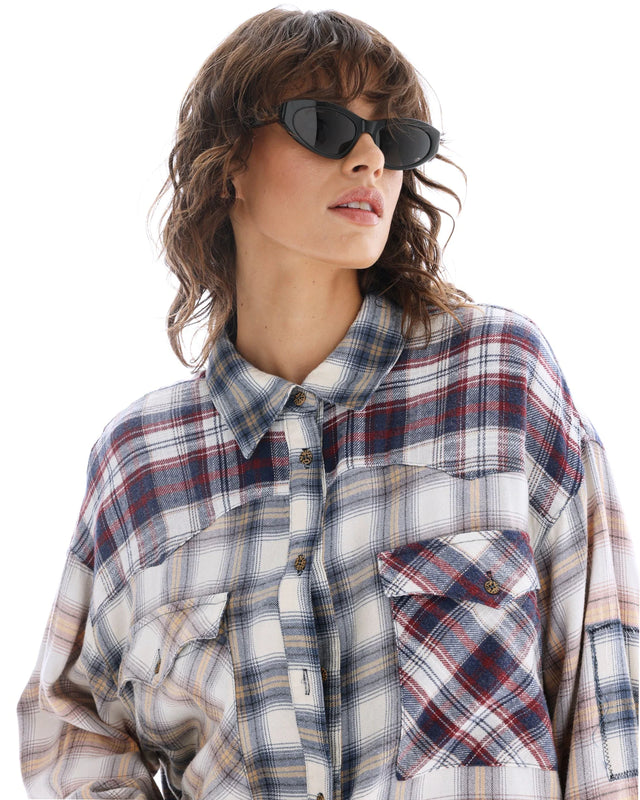THE TALES - Patched Up Western Shirt